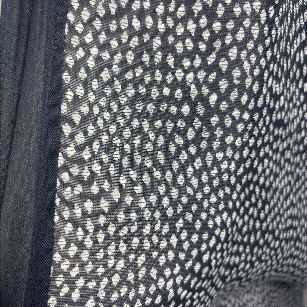 Loft Kimono Cardigan Coverup Gray Lightweight Rayon - Picture 3 of 7